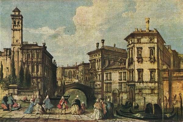 'Venice: Entrance to the Cannaregio', c19th century. Artist: Unknown.