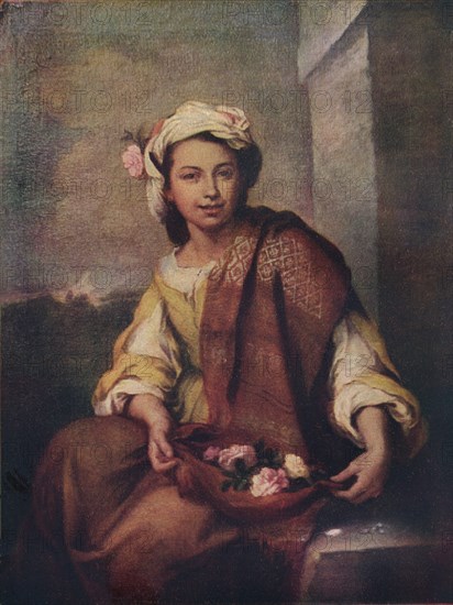 'The Flower Girl', 1665-70. Artist: Bartolomé Esteban Murillo.