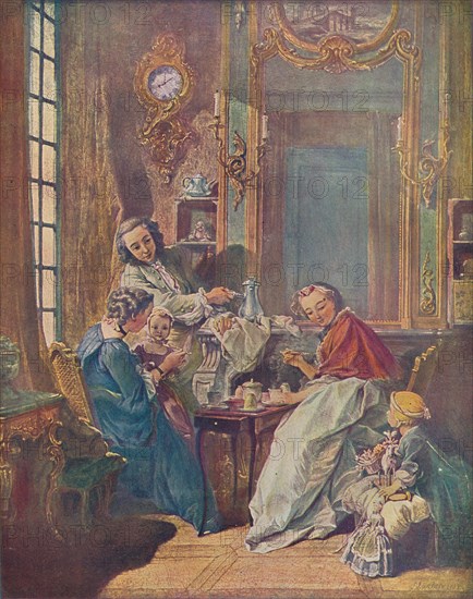 'The Afternoon Meal', 1739. Artist: Francois Boucher.