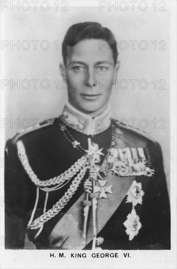 'HM King George VI' (1895-1952), 1937. Artist: Unknown.