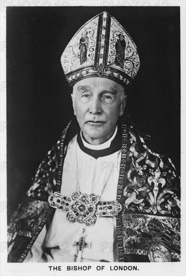 'The Bishop of London Dr Winnington-Ingram', 1937. Artist: Unknown.