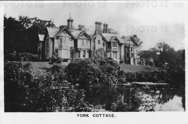 'York Cottage, Sandringham, Norfolk', 1937. Artist: Unknown.