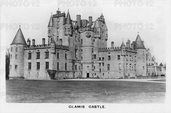 'Glamis Castle', 1937. Artist: Unknown.