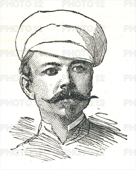 'Frederic Villiers', (1851-1922), British war artist and war correspondent, 1893. Artist: Unknown.