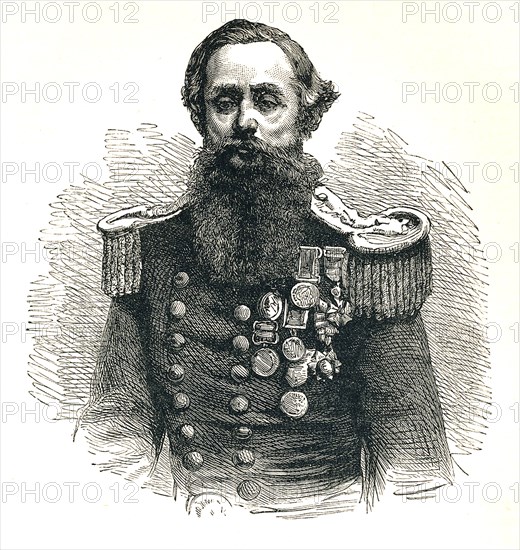 'Captain Cowper Phipps Coles', (1819-1870), English naval captain and inventor, 1893. Artist: Unknown.