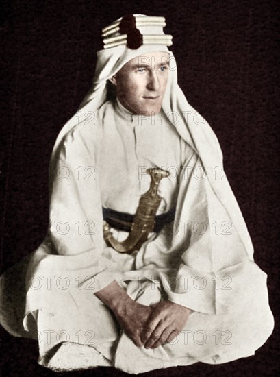 Lawrence of Arabia, early 20th century.  Artist: Unknown.