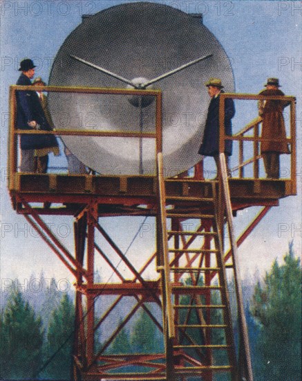 Micro-ray wireless station, 1938. Artist: Unknown.