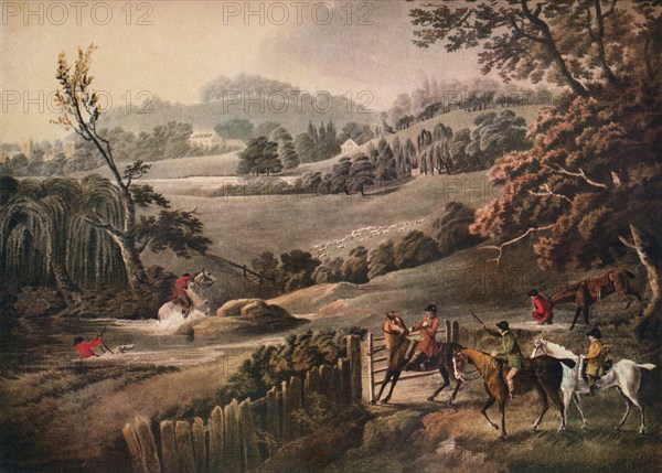 'The Bilsden (Billesdon) Coplow Day', c18th century. Artist: Francis Jukes.