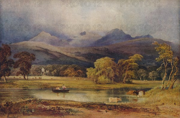 'Glen Finlass', c1846. Artist: Anthony Vandyke Copley Fielding.