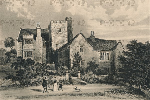 Throwley Hall, Staffordshire, 1915. Artist: Unknown.