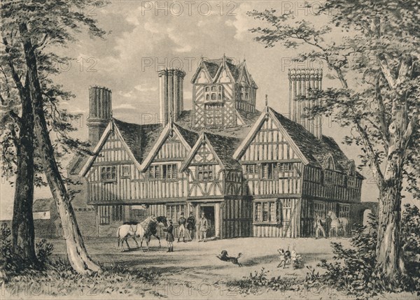 The Oak House, West Bromwich, Staffordshire, 1915. Artist: Unknown.