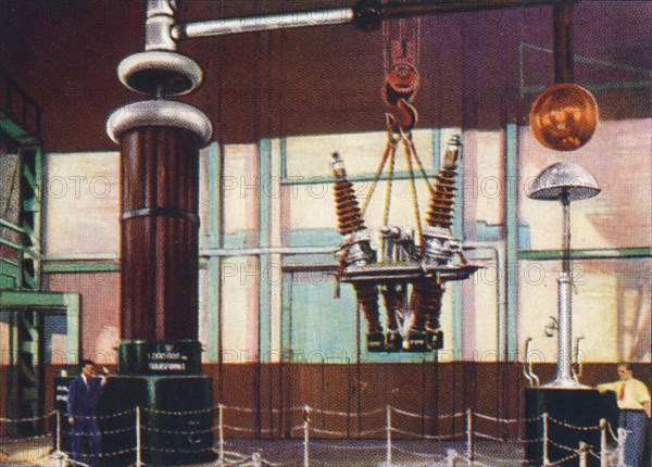 High voltage test house, 1938. Artist: Unknown.