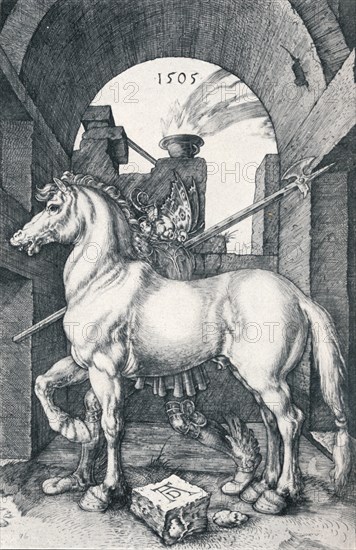 'The Small Horse', 1505 (1906). Artist: Albrecht Durer.