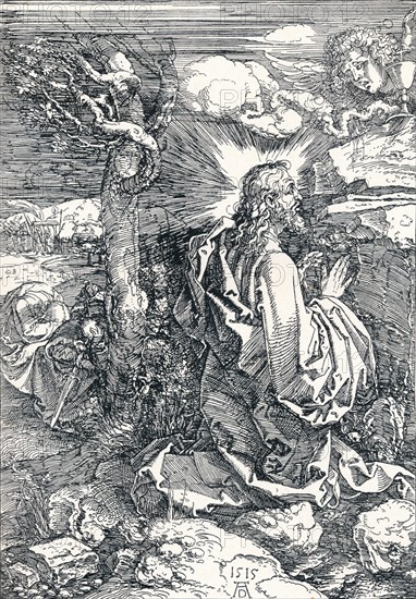 'Agony in the Garden', 1515 (1906). Artist: Albrecht Durer.
