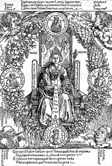 'Philosophia', 1502 (1906). Artist: Albrecht Durer.