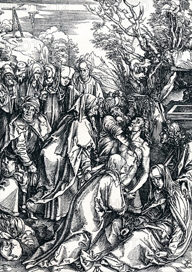 'The Entombment', 1498 (1906). Artist: Albrecht Durer.