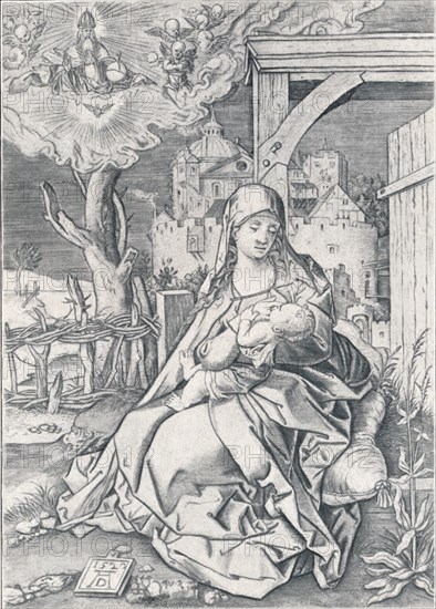'The Virgin by the Gate', 1522 (1906).  Artist: Albrecht Durer.