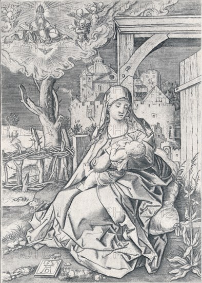 'The Virgin by the Gate', 1522 (1906). Artist: Albrecht Durer.