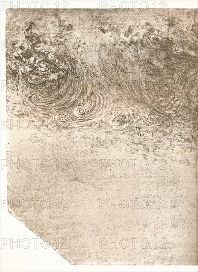 Representation of a tempest, c1472-c1519 (1883). Artist: Leonardo da Vinci.