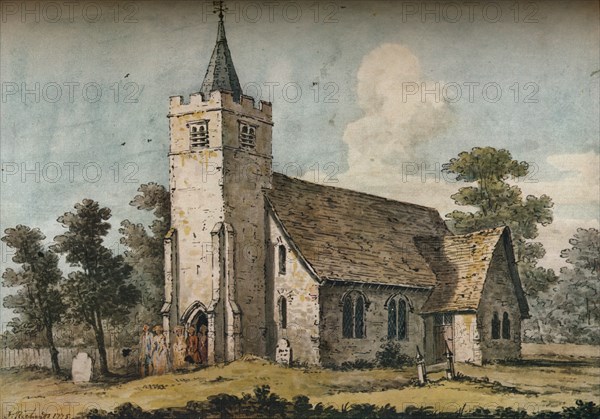 'Hayes Church, Kent', 1775. Artist: John Inigo Richards.