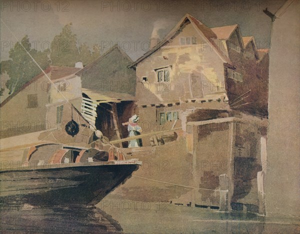 'The River, King Street, Norwich', c1800. Artist: John Thirtle.