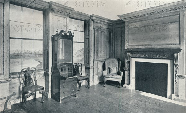 A room of c1740 from 63, Mansell Street, c1740. Artist: Unknown.