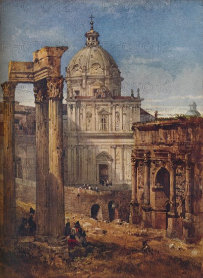 'Roman Scene', c1831. Artist: William Wyld.