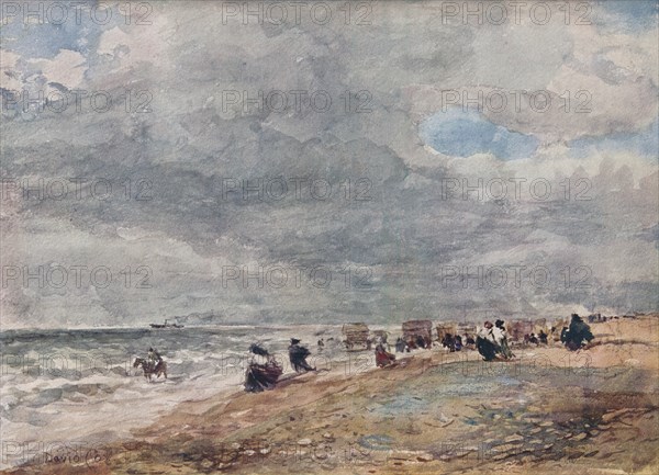 'Rhyl Sands', c1850. Artist: David Cox the elder.