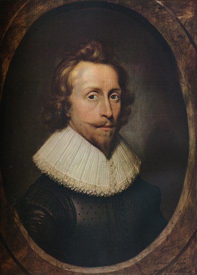 'John Fletcher', 17th century. Artist: Cornelis Janssens van Ceulen.