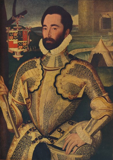 'Sir Charles Somerset', c1566. Artist: George Gower.