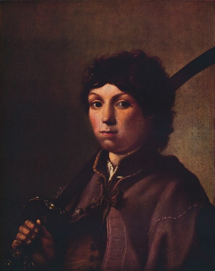 'A Boy with a Sabre', c17th century.