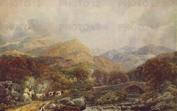 'Mountainous Landscape', c19th century. Creator: Peter de Wint.