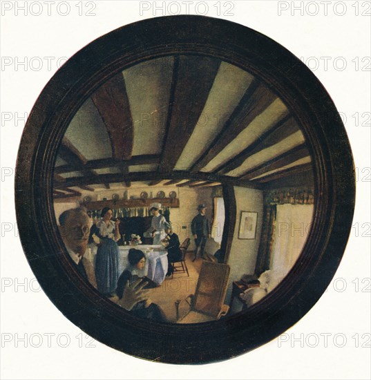 'The Convex Mirror', c1916. Artist: George Washington Lambert.