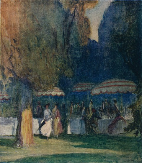 'In Kensington Gardens', 1914. Artist: Claude Allin Shepperson.