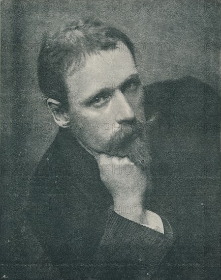 'Mr. Walter Crane', c1893. Artist: Frederick Hollyer.