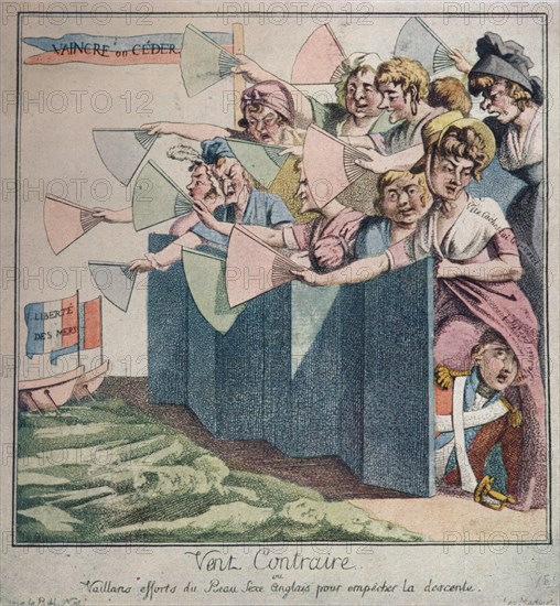 'Vent Contraire', c19th century. Artist: Unknown.