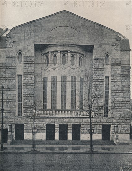 'The New Hebbel Theatre, Berlin', c1908. Artist: Unknown.