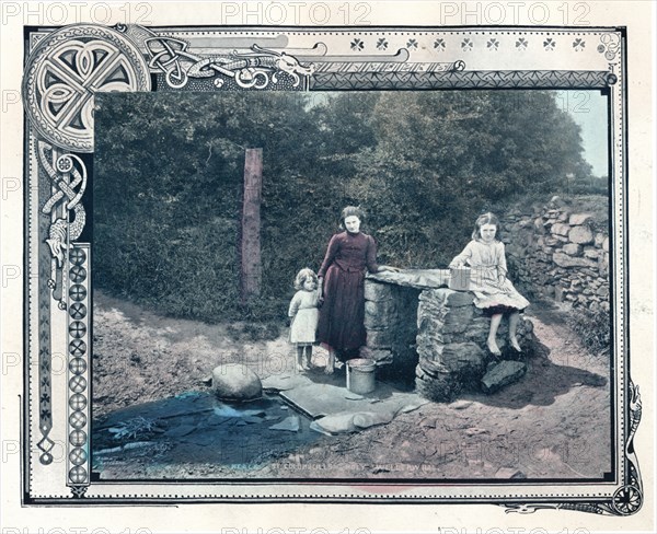 'Kells: St. Columbicll's Holy Well', c1903. Artist: Robert John Welch.