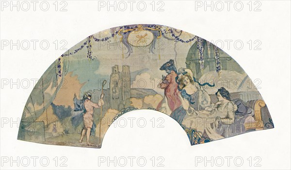 'The Romantic Excursion', 1899. Artist: Charles Conder.