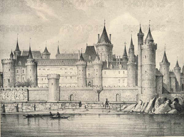 'The Old Louvre in 1670', 1915. Artist: Unknown.