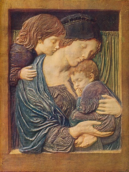'Mother and Children', c1900. Artist: Robert Anning Bell.