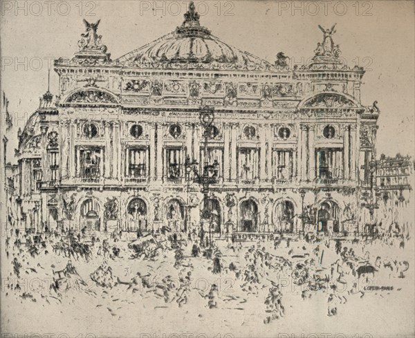 'The Opera', 1915. Artist: John Marin.