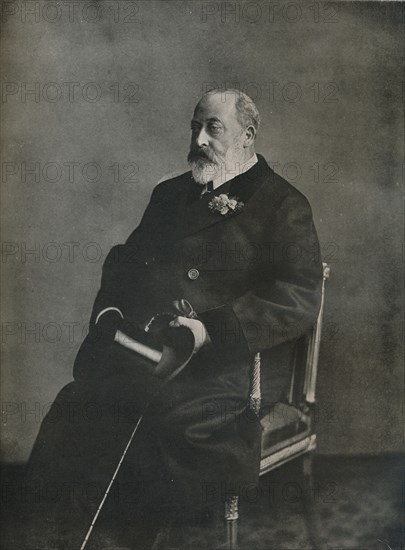 King Edward VII in private life, c1903 (1911). Creator: WS Stuart.
