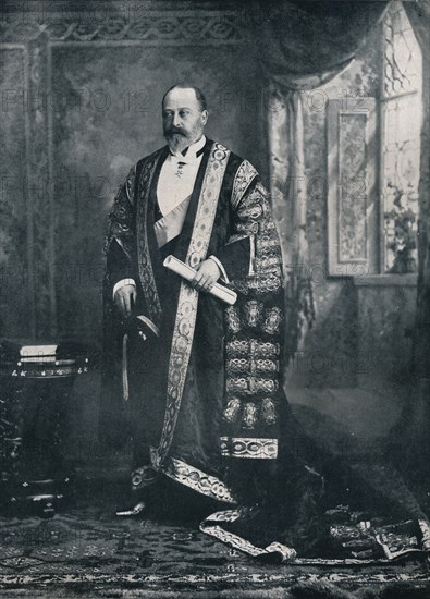 The Prince of Wales as a patron of the arts, 1896 (1911). Creator: W&D Downey.