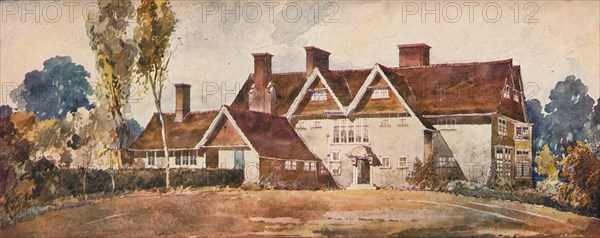 'House at Harrow Weald', c1900. Artist: Arnold Mitchell.