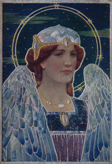 'The Angel of Night', c1900. Artist: Frederick Marryat.