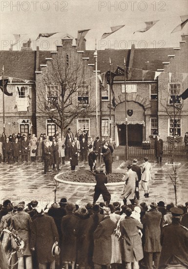 'Visit to Duchy of Cornwall Estate', 1937. Artist: Unknown.