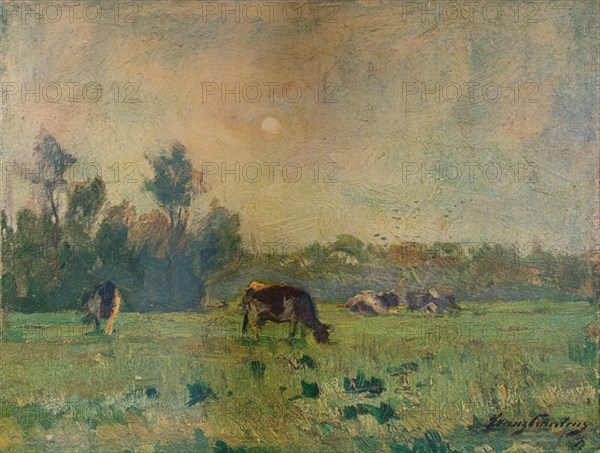'Matin, Novembre', c1908. Artist: Franz Courtens.