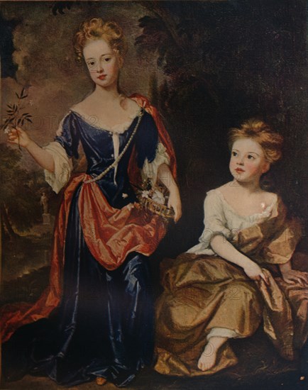 'The Ladies Churchill', c18th century. Artist: Sir Godfrey Kneller.