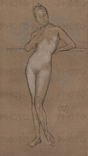 'Little Nude', c1888. Artist: James Abbott McNeill Whistler.